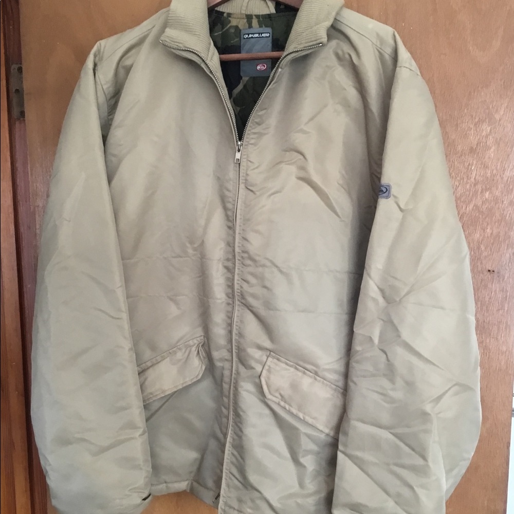 Quicksilver Men’s Insulated Bomber Jacket Size Lrg